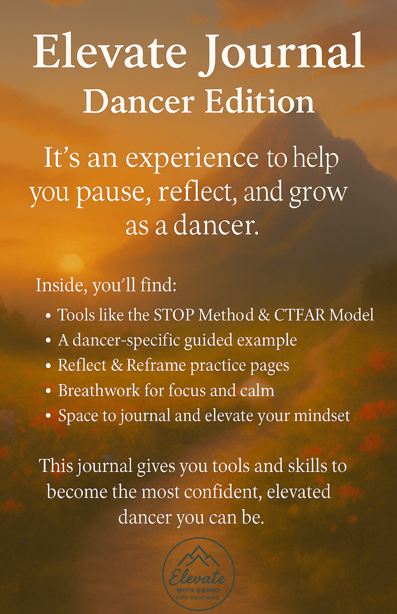 Elevate Journal: Dancer Edition