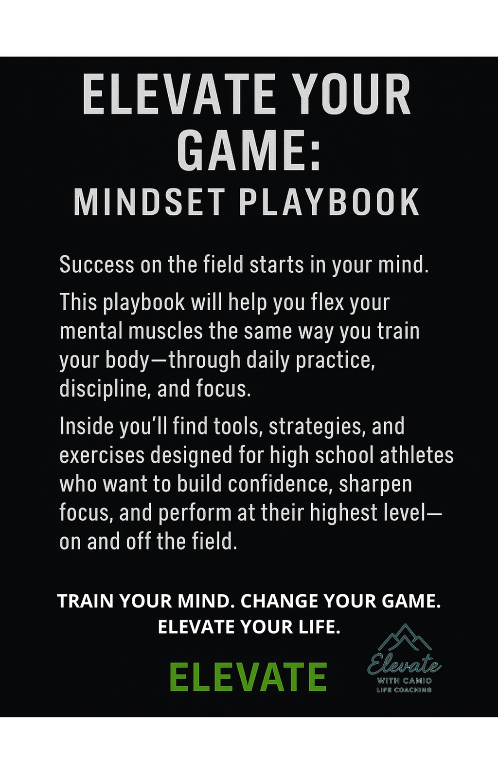Elevate Your Game Mindset Playbook